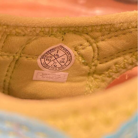 KEEN Newport Kids Blue Water shoes Closed Toe Summer Ready camp Favorite 1us - Picture 2 of 6